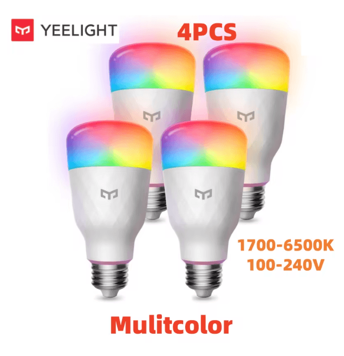 Yeelight Smart LED Bulb W3 WiFi Dimmable E26 with Voice Control