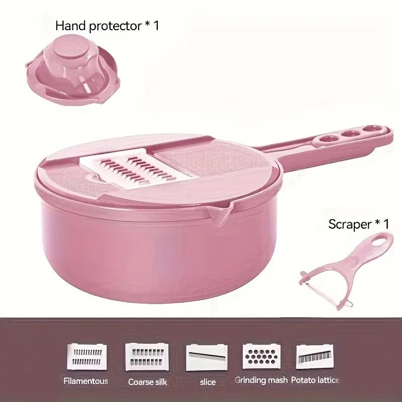 9 in 1 Multi Functional Vegetable Cutter and Slicer Set