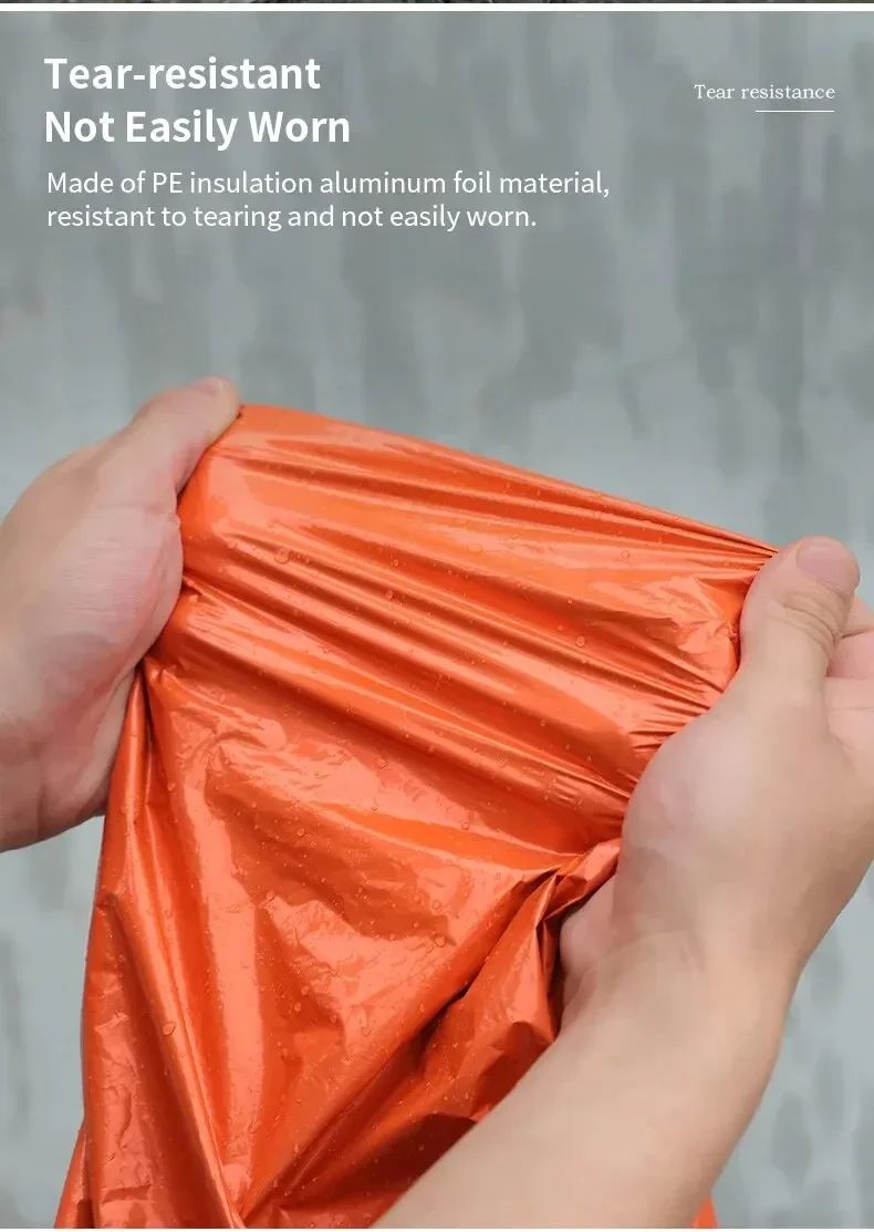 Emergency Waterproof Rain Poncho