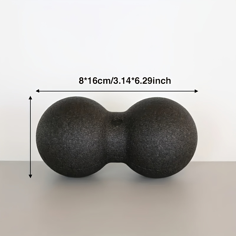 Double Long Rod Tennis Ball Massager, Trigger Point Back Spine Tool, Fitness Massage Ball for Muscle Recovery