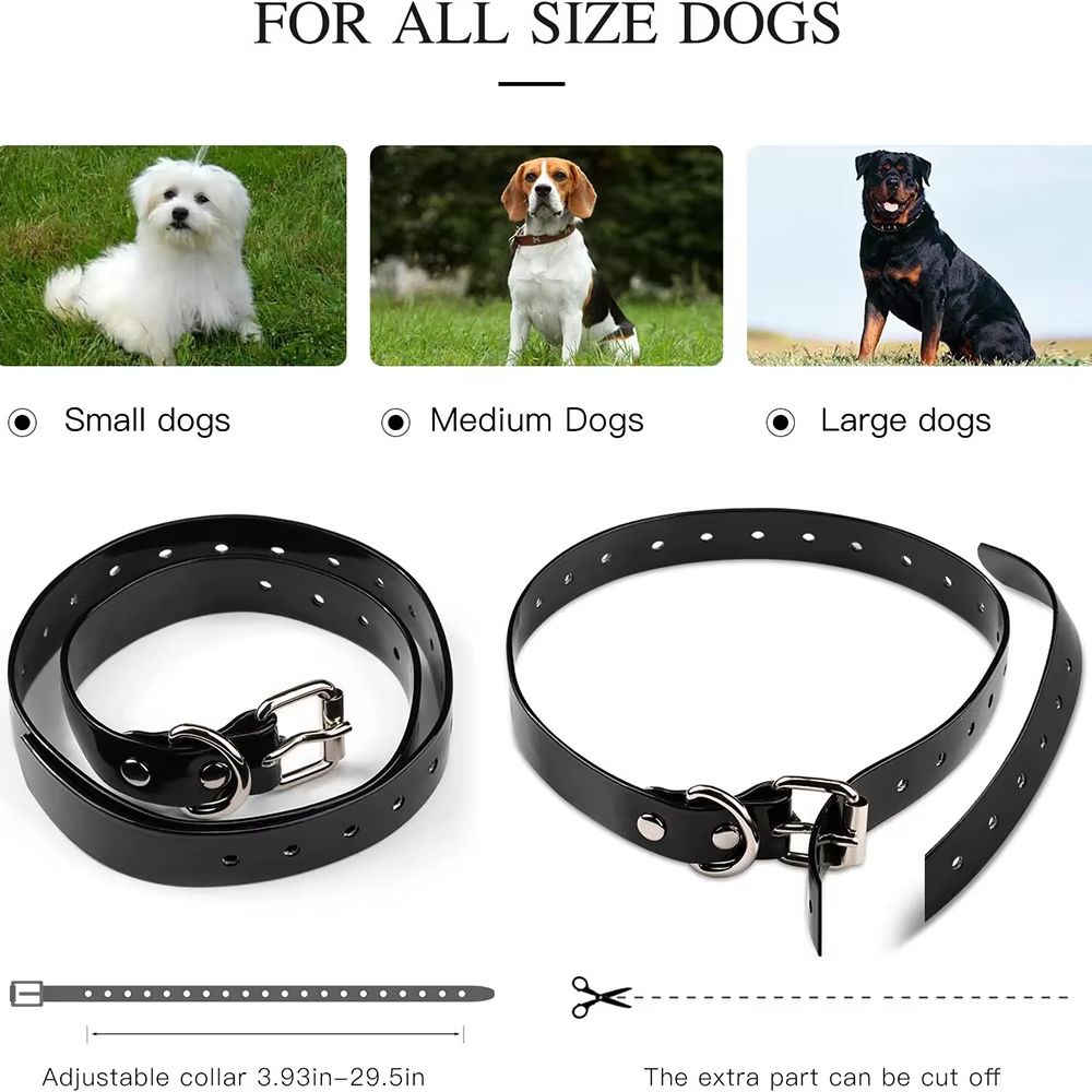 Rechargeable Dog Training Collar with Vibration, Shock, and Anti-Bark Control
