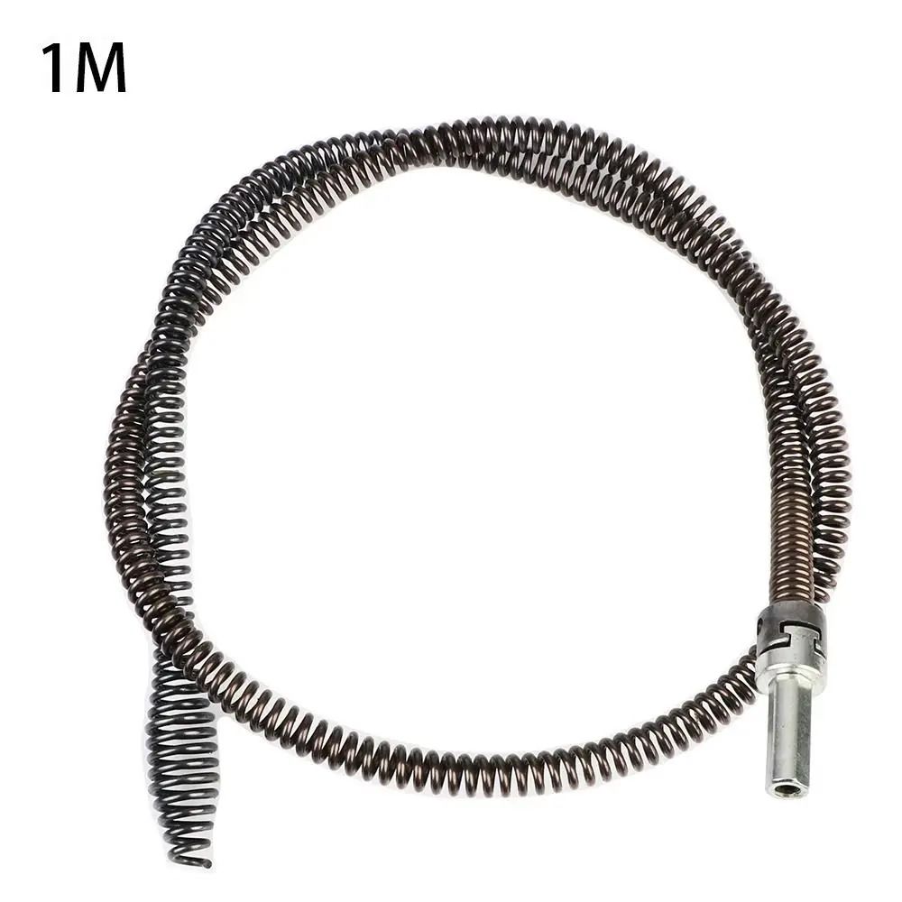 Electric Drill Drain Cleaner Tool Flexible Pipe Dredging Snake for Sink Clogs