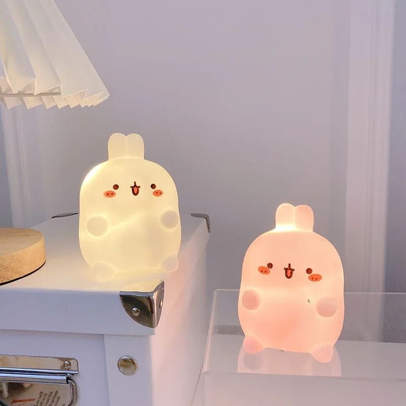 Rabbit Night Light Bedside LED Table Lamp