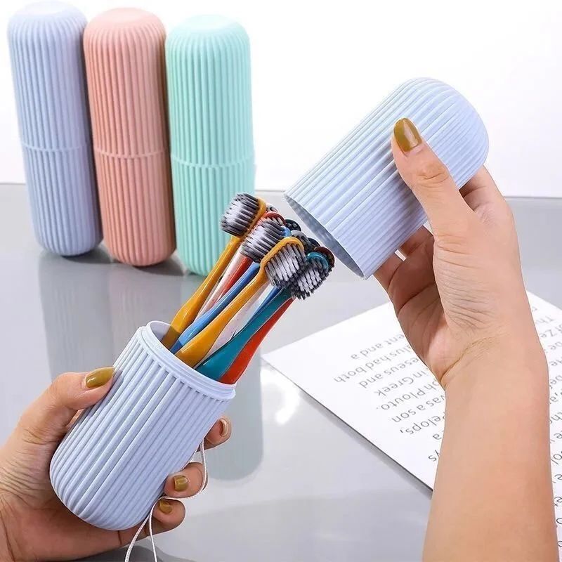 Portable Toothbrush Toothpaste Travel Case