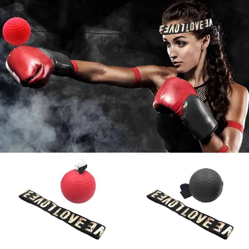 Head Mounted Boxing Speed Training Ball