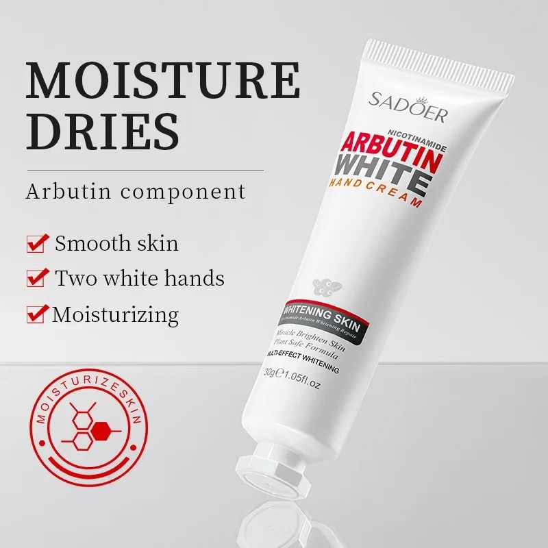 Niacinamide Arbutin Hand Cream for Moisturizing and Hydrating Dry Hands
