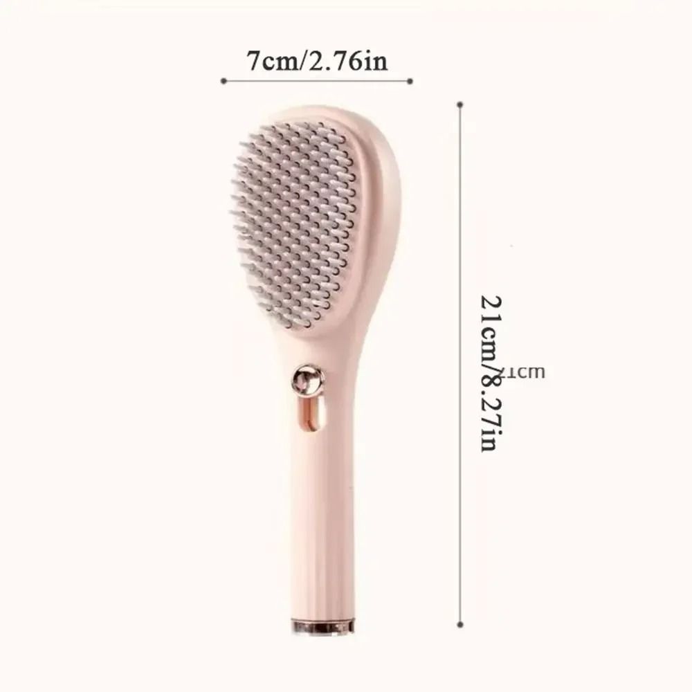 Self Cleaning Hairbrush with Scalp Massage Anti Static Retractable Hair Comb