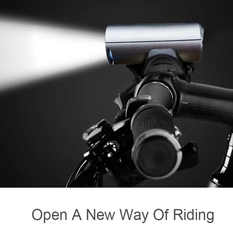 USB Rechargeable Mini Bicycle Front Light Waterproof LED Headlight