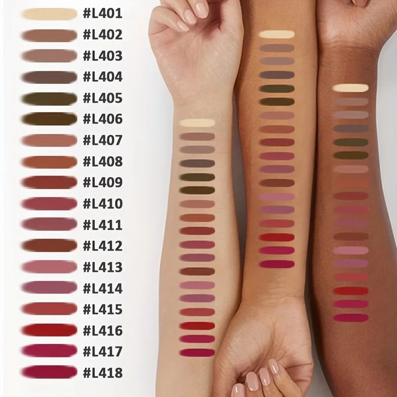 6pcs Velvet Matte Lip Liner Set – Long-Lasting & Non-Drying Definition