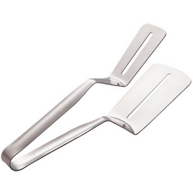 Stainless Steel Frying Shovel Clip Multifunctional Steak BBQ Tongs Frying Fish Spatula Clip Household Kitchen Tool