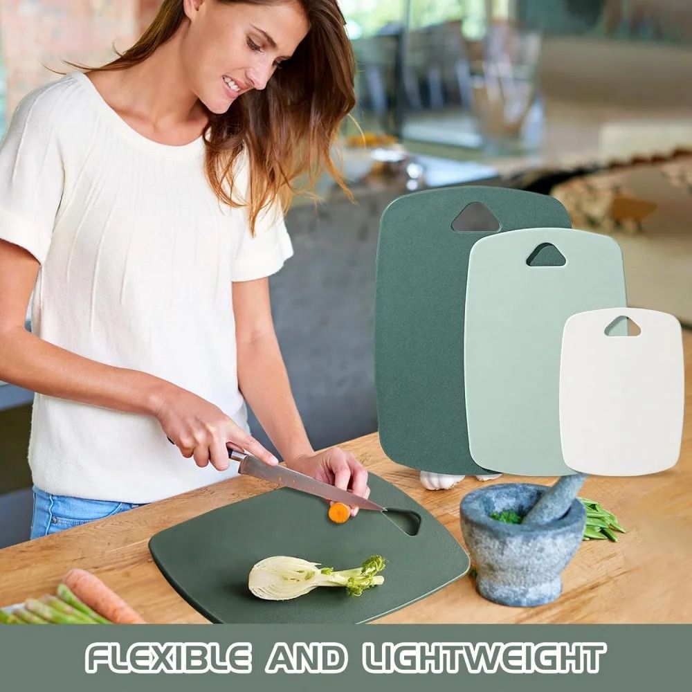 Professional Antibacterial Non-Slip Kitchen Cutting Board and Hygienic Meal Prep Surface
