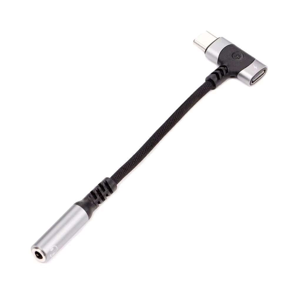 Universal USB-C to 3.5mm Jack 2-in-1 High-Speed Audio and Charging Adapter