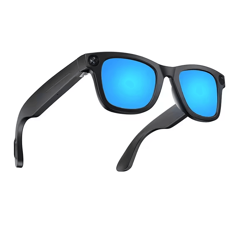 NeoVision 4K AI Smart Camera Glasses with Bluetooth Calling & Real-Time Translation