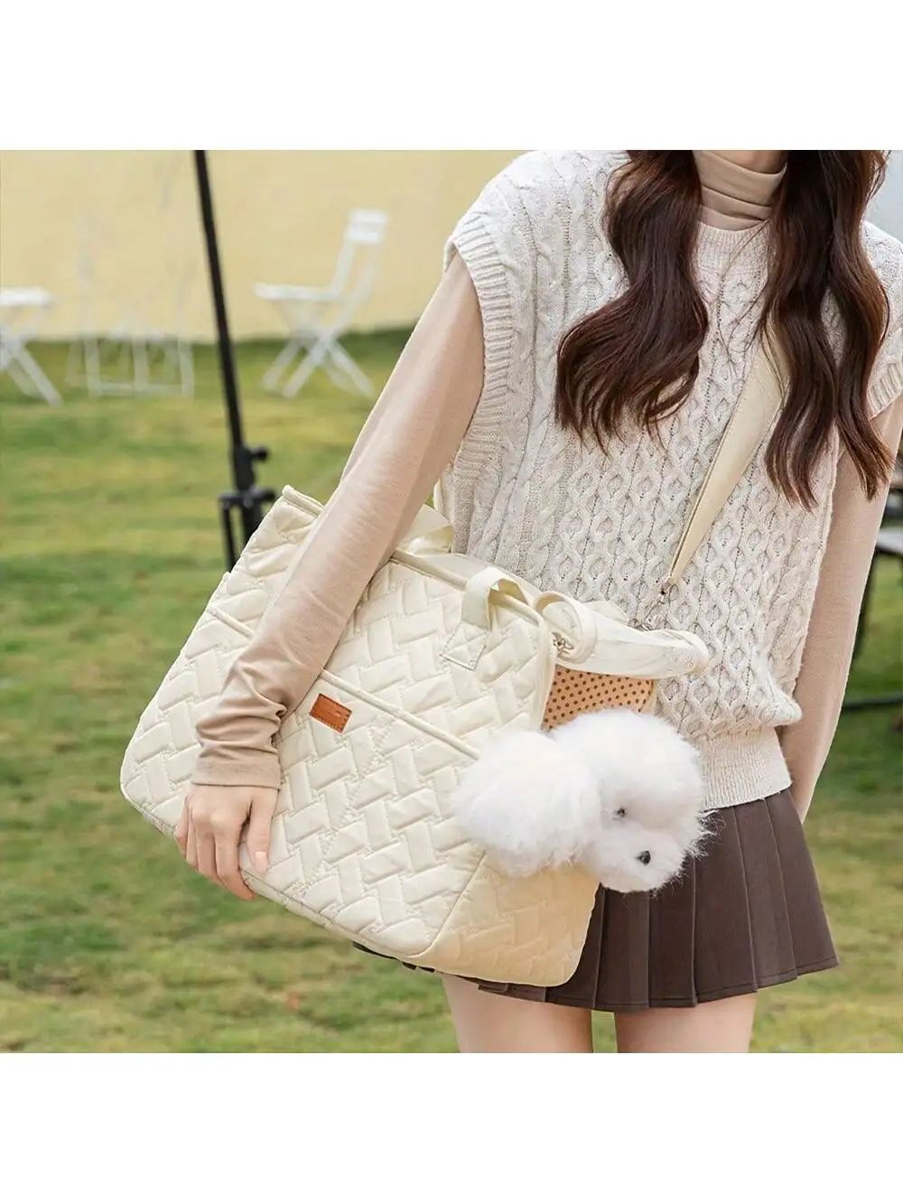 Breathable Pet Tote Carrier Bag