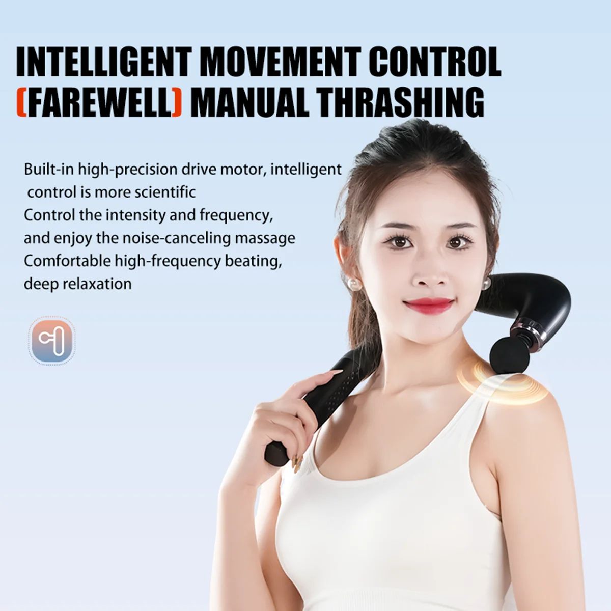 Electric Deep Tissue Massage Gun for Muscle Recovery & Relaxation