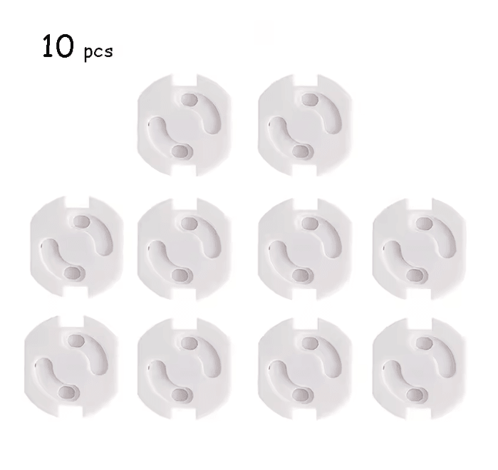SafeShield Baby Outlet Covers 10 Pack Socket Protection Plugs