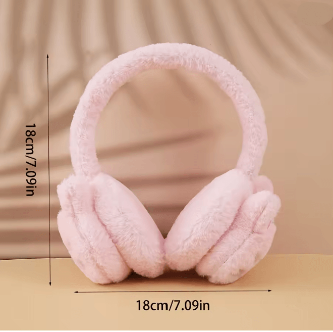 CozyCat Plush Earmuffs Winter Warm Ear Protection