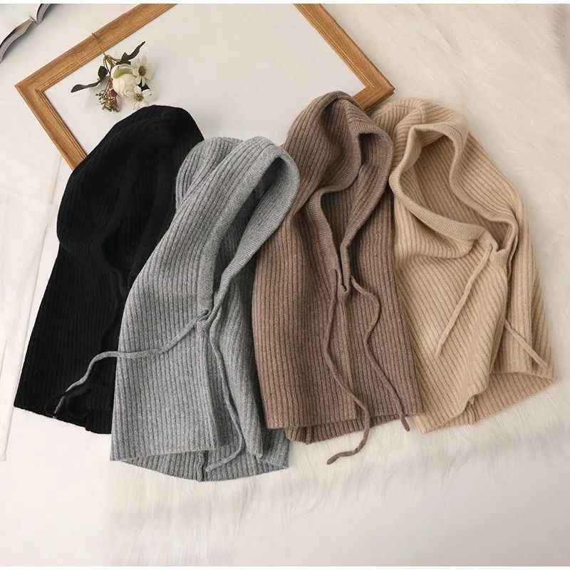 Knitted Hooded Balaclava