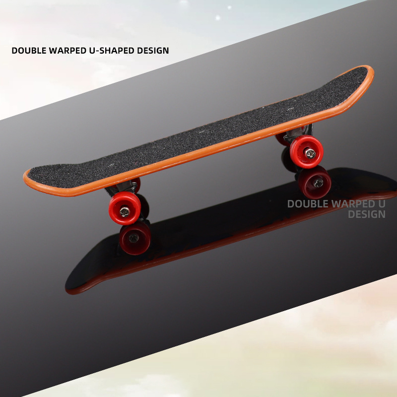 Mini Finger Skateboard Tech Truck Toy – Alloy Stent Tabletop Finger Board for Kids