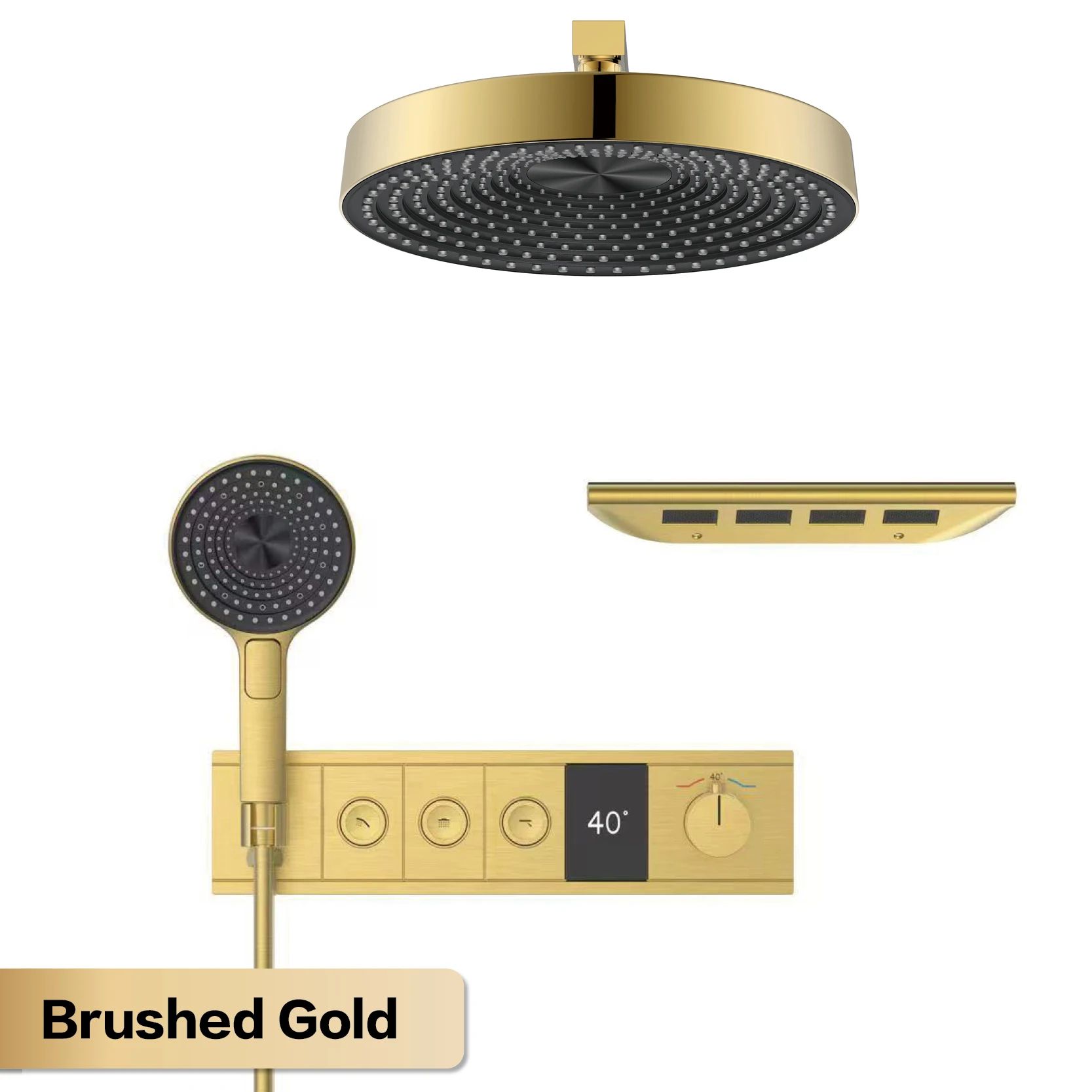 Luxury LED Multi Function Shower System