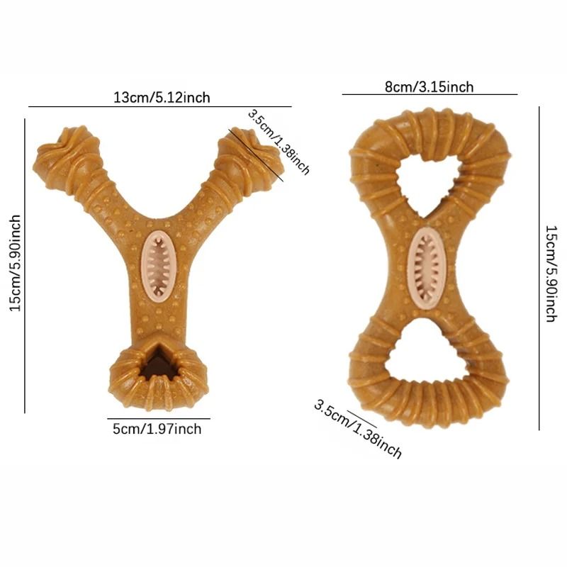Solid Beechwood Chew Stick for Large Dogs Heavy Duty Dental Toy
