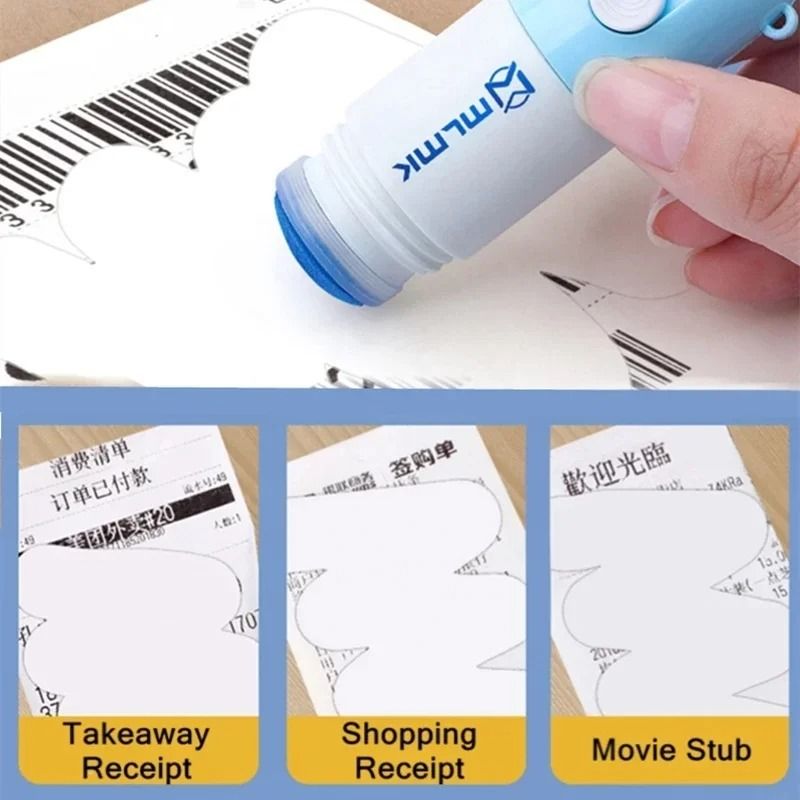 2 in 1 Privacy Protection Roller Stamp and Mail Opener Identity Security Tool