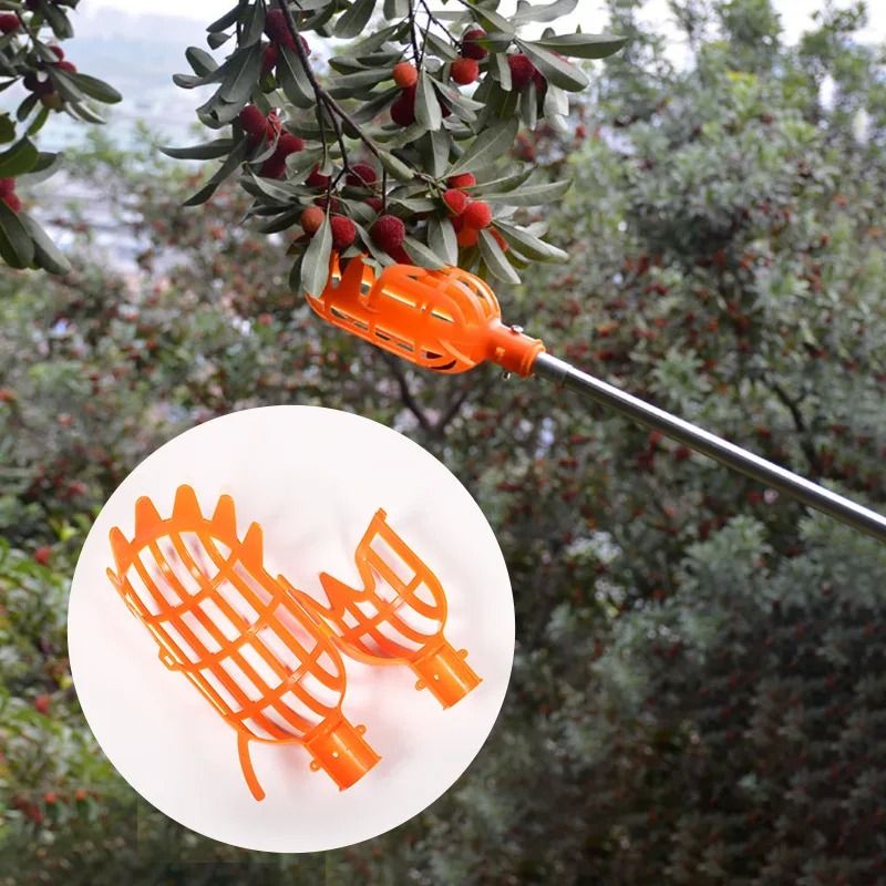 Farm Garden Picking Device – Convenient Deep-Basket Fruit Catcher