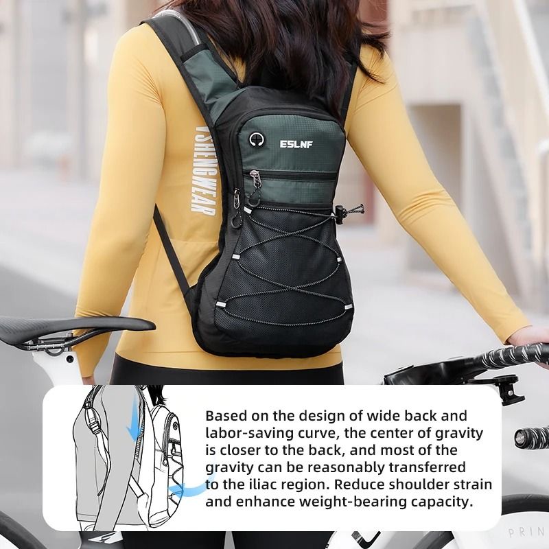 Lightweight Cycling and Hiking Backpack With Waterproof Design