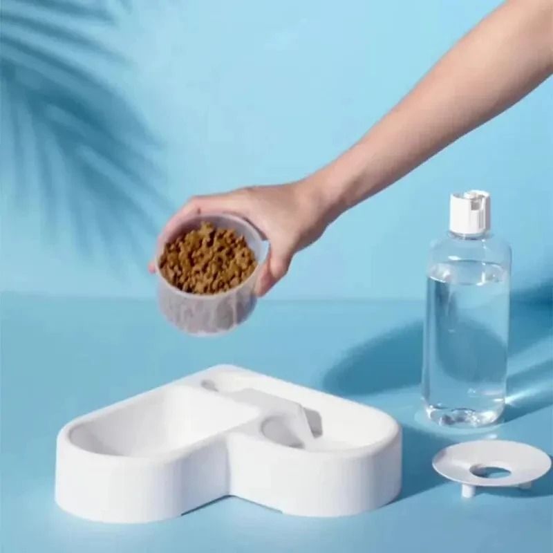Automatic Multi-Functional Pet Drinking & Feeding Bowl