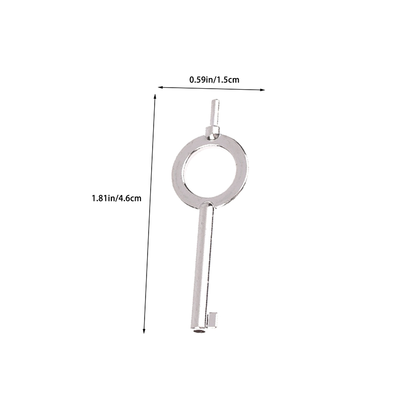 Universal Handcuff Key Set Law Enforcement Handcuff Lock Replacement Cuff Keys with Keychain