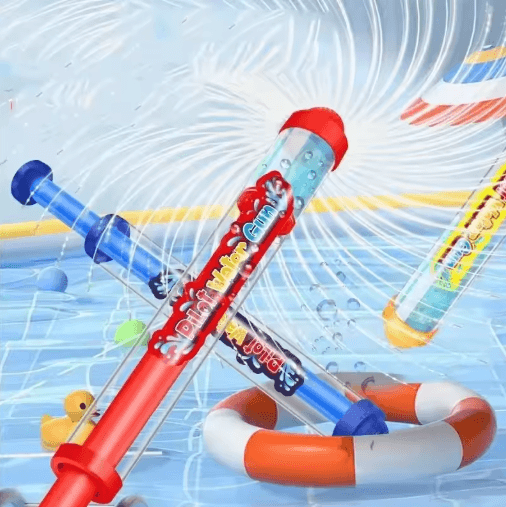 Firework Water Shooting Gun Kids Summer Splash Squirt Toy for Pool Beach and Outdoor Play