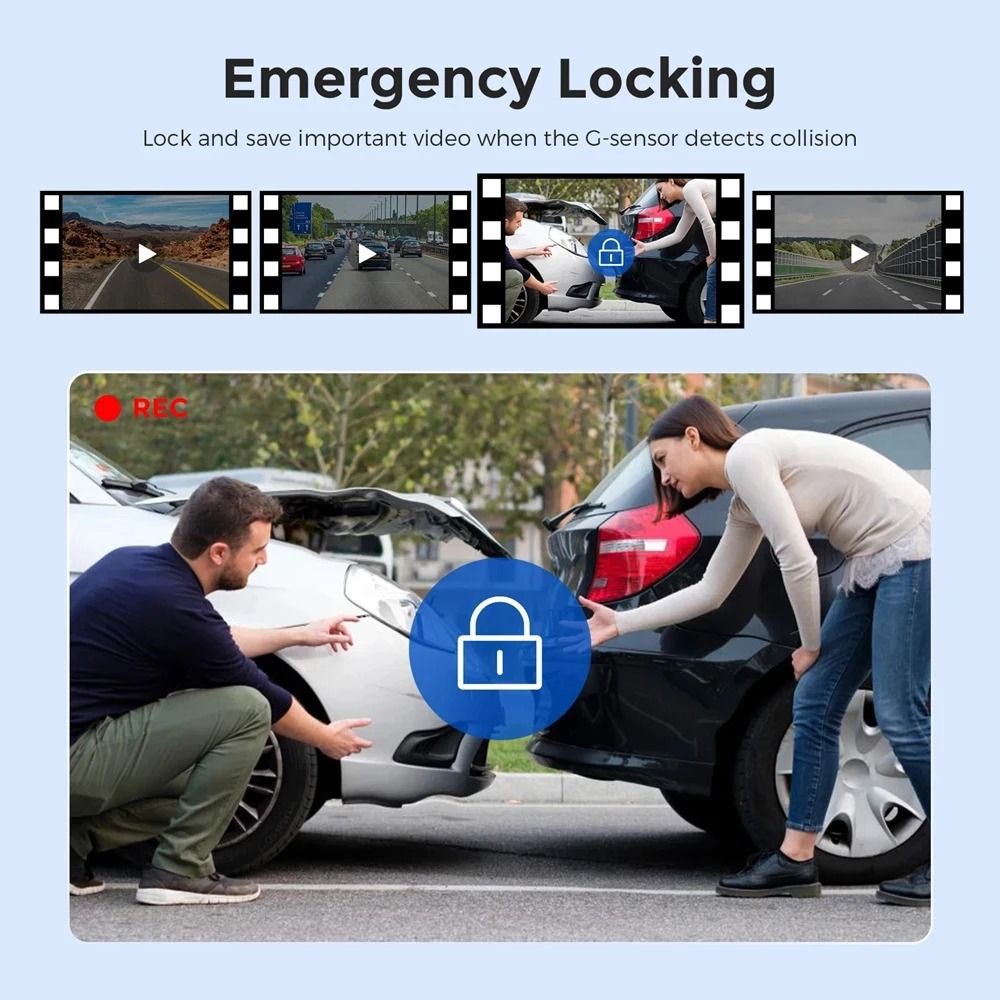 Ultra HD 4K Dual Lens Intelligent Dash Imaging System