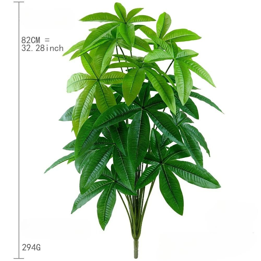 Large Artificial Money Tree Realistic Fake Palm Tree Decor for Indoor and Outdoor Spaces