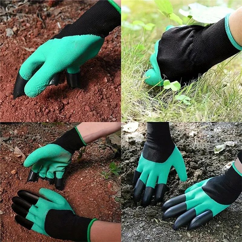 Heavy-Duty Garden Gloves – Stab Resistant Gardening Gloves with Waterproof, Wear-Resistant Protection