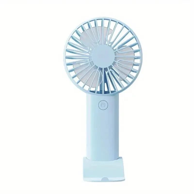 Mini USB Charging Handheld and Desktop Fan with Phone Holder
