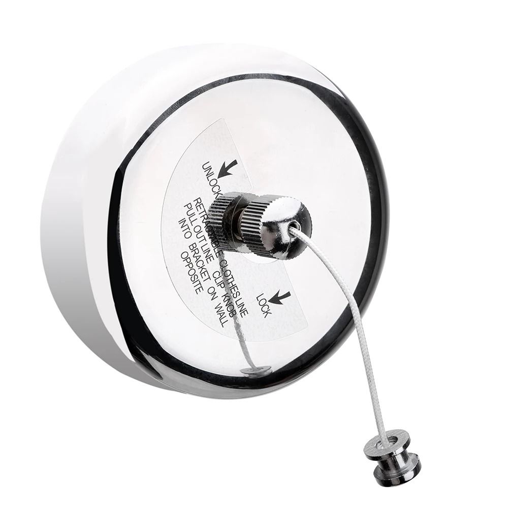 Retractable Clothesline Stainless Steel Wall Mounted Laundry Drying Rope