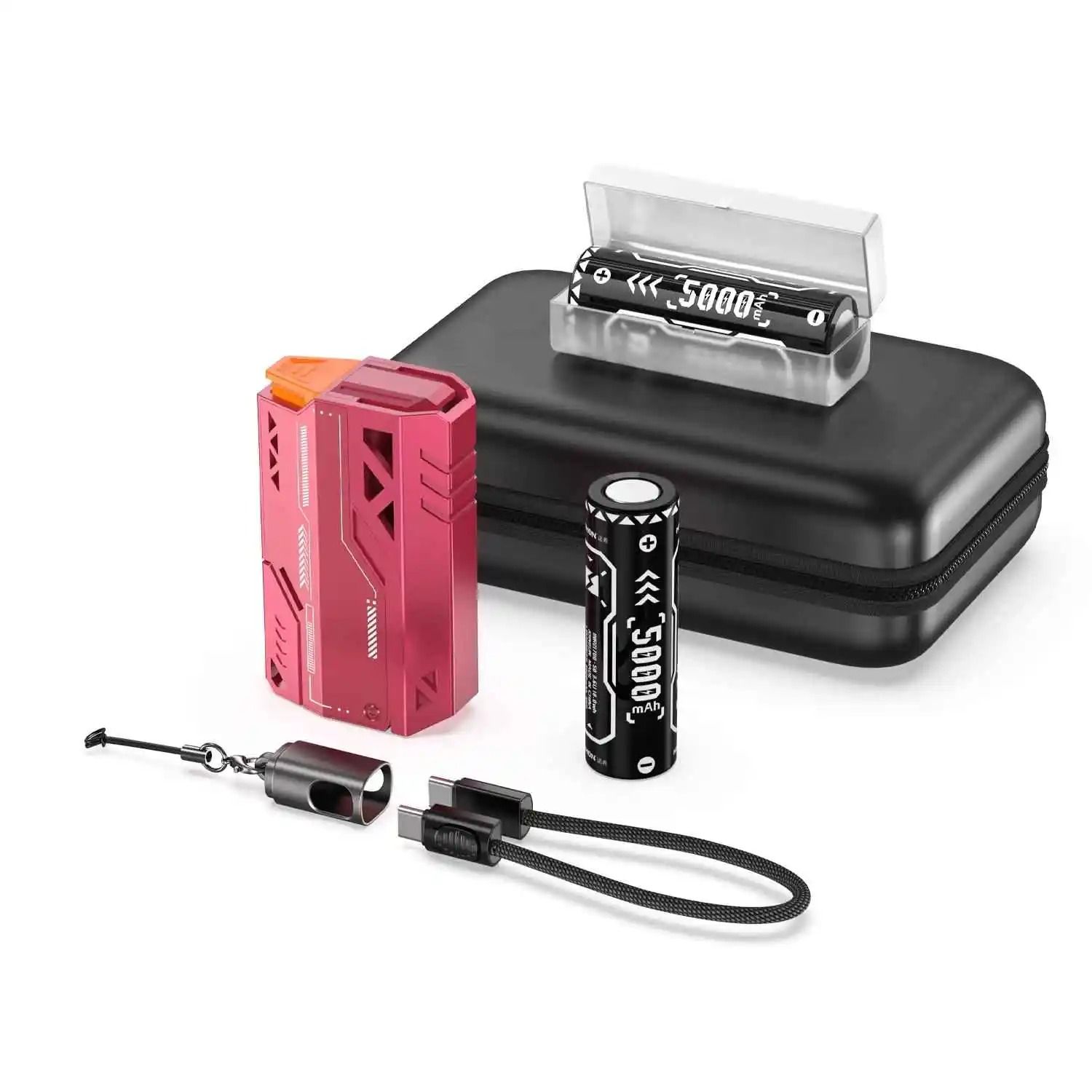 VYVYLABS Modular 20000mAh Power Bank – 22.5W Fast Charging External Battery with Replaceable Battery Pack