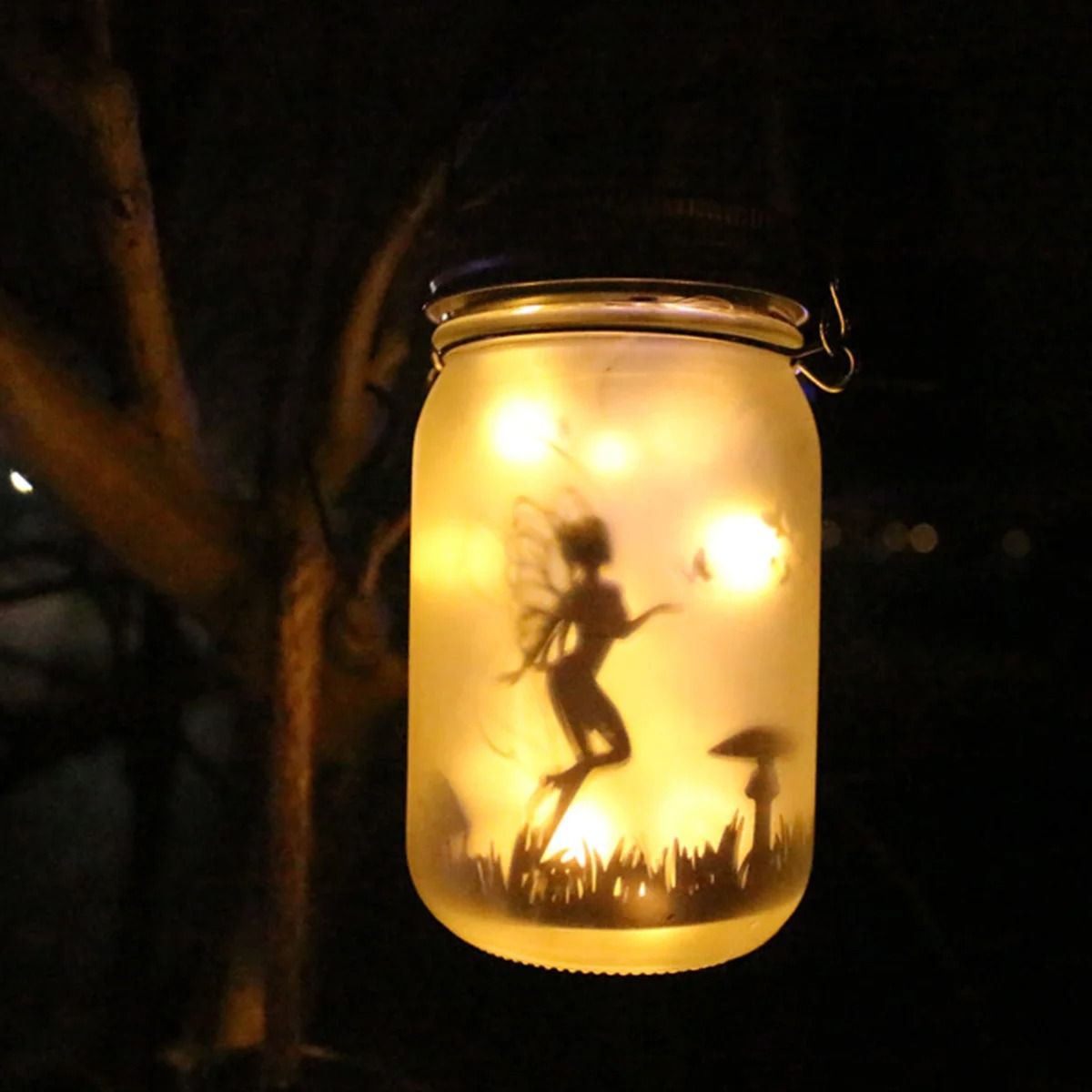 Solar Fairy Lantern Garden Light