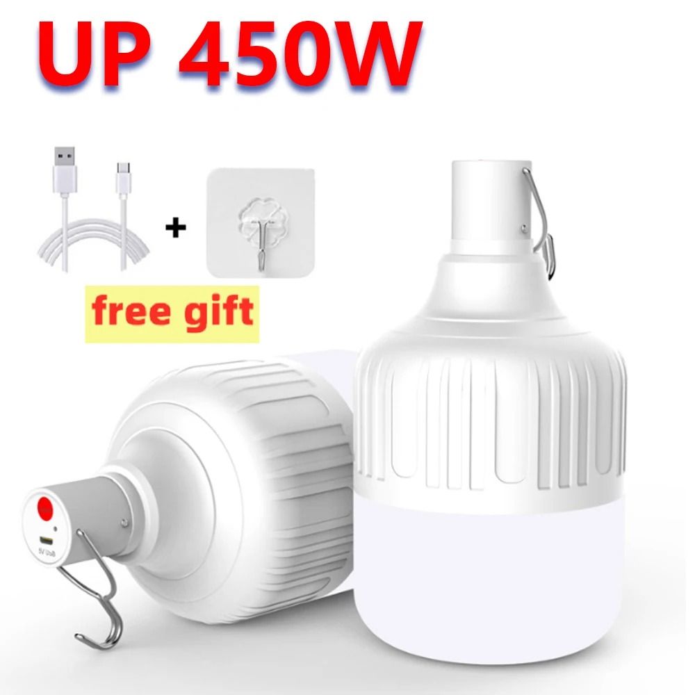 Portable Outdoor USB Rechargeable LED Camping Lantern
