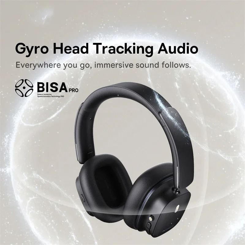 Hybrid ANC 45dB Over-Ear Wireless Headphones