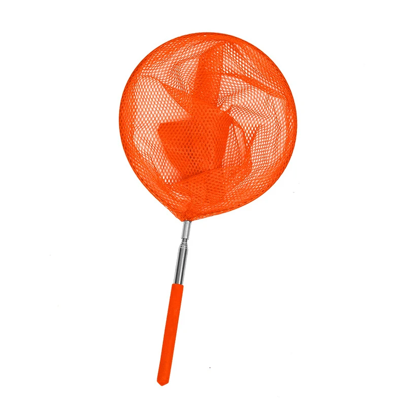Telescopic Handheld Cage Net, Summer Butterfly Catching Net, Insect Catcher, Lake River Fishing Tackle Mesh Tool