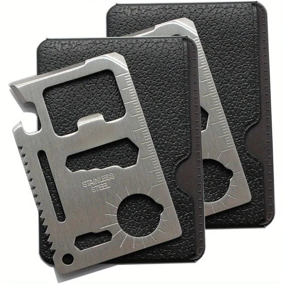 PocketPro Survival Card – Credit Card Multitool EDC Gadget for Camping & Everyday Carry