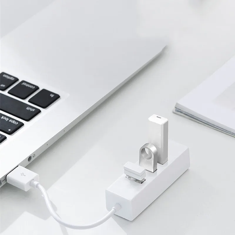 USB Hub Power Adapter, 4 Port Multi USB Splitter for PC and Windows Accessories