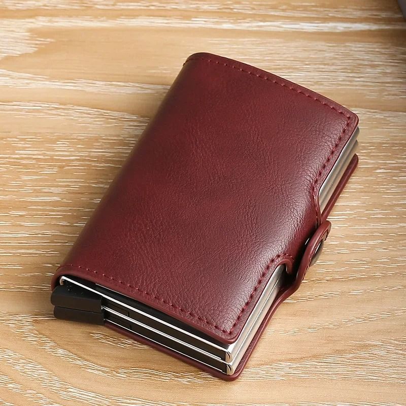 RFID Blocking Carbon Fiber Card Holder Wallet