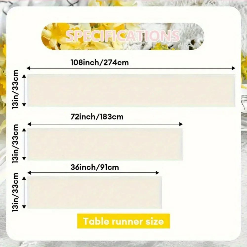 Merry Christmas Blue Table Runner