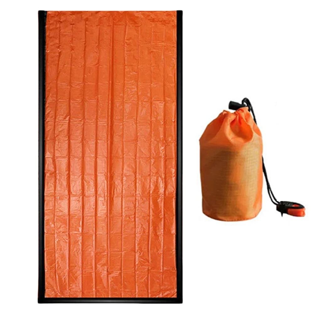 Portable Emergency Survival Sleeping Bag Waterproof Thermal Emergency Blanket Camping Safety Sleeping Bag