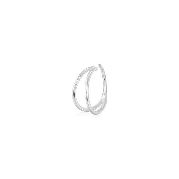 Single Piercing Double Hoop Nose Ring