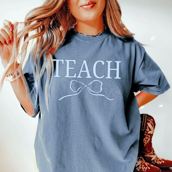 Comfort Colors Teacher Shirt Cute Teacher Appreciation Back to School Tee
