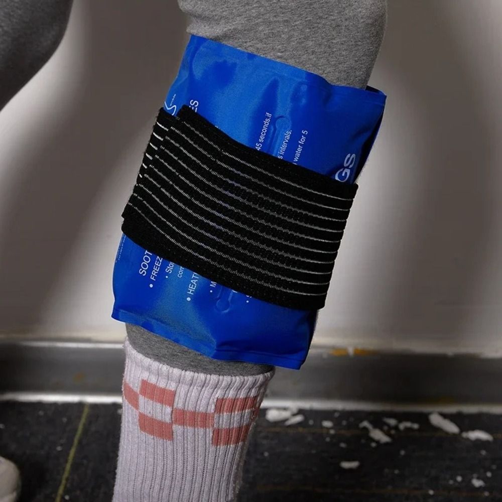 Multipurpose Gel Ice Cold Packs, New Reusable Hot Cold Gel Pack, Blue Cooling Mat for Muscle Pain