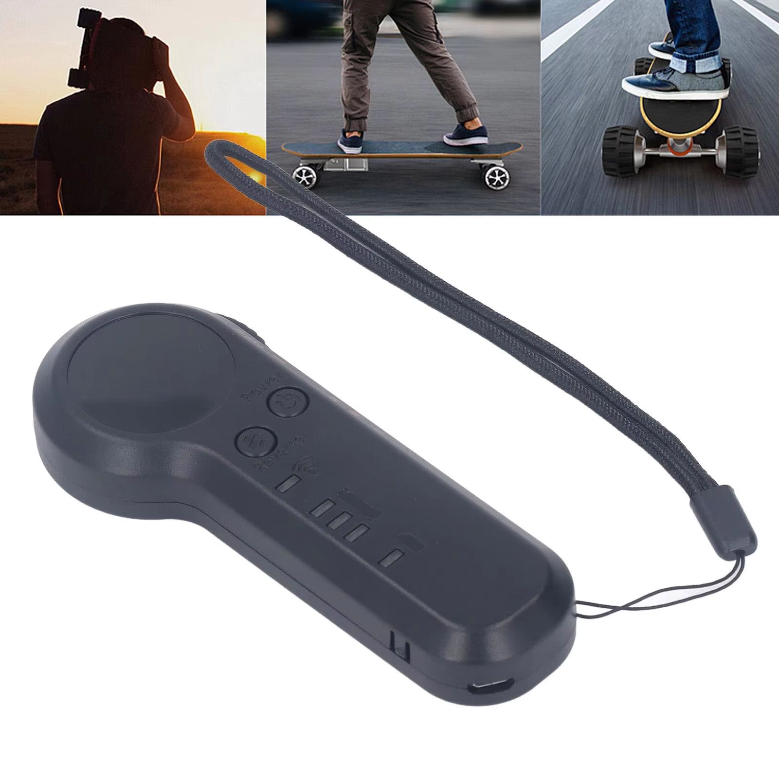 Wireless Electric Skateboard Remote Control – 2.4GHz Handheld Smart Replacement Controller